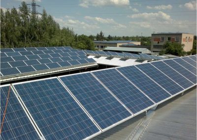 FVE 30 kWp - Sběrné suroviny Vysoké Mýto